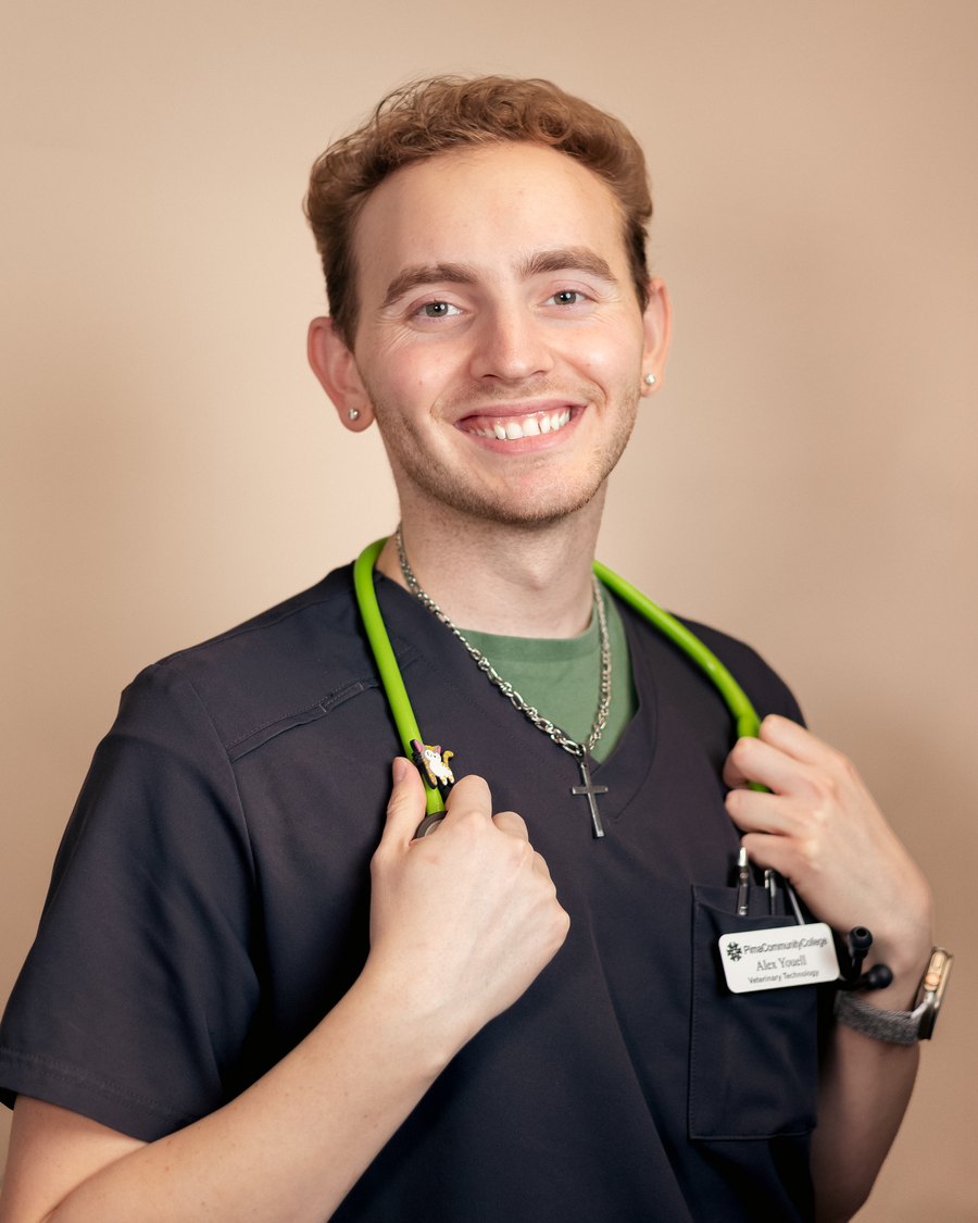 Alex, veterinary assistant at Oracle 77 Pet Clinic