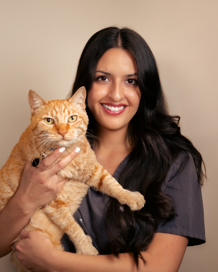 Karen, veterinary technician at Oracle 77 Pet Clinic